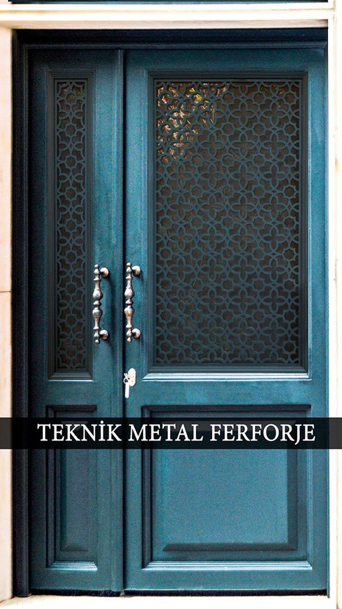 FERFORJE LAZER KESİM KAPI